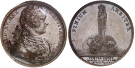 Iran

Tahmasp II (AH 1135-1145 / 1722-1732)

Louis XV (1715-1774)

 Médaille en bronze par J. C. Roettiers - 1724 - médiation de la France entre...
