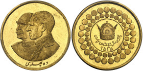 Iran

Mohammad Reza (1320-1358 SH / 1941-1979)



10 pahlavi en or - 2535 MS (1976)

Très rare et d'une qualité remarquable.

81.35g

KM 1...