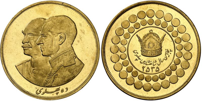 Iran

Mohammad Reza (1320-1358 SH / 1941-1979)



10 pahlavi en or - 2535 ...