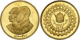 Iran

Mohammad Reza (1320-1358 SH / 1941-1979)



10 pahlavi en or - 2535 MS (1976)

Très rare et d'une qualité remarquable.

81.35g - KM 12...