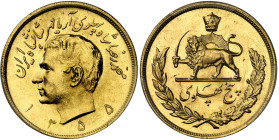 Iran

Mohammad Reza (1320-1358 SH / 1941-1979)

 5 pahlavi en or – 1355 SH - 1976

 Magnifique exemplaire.

 Très rare dans cette qualité.

...