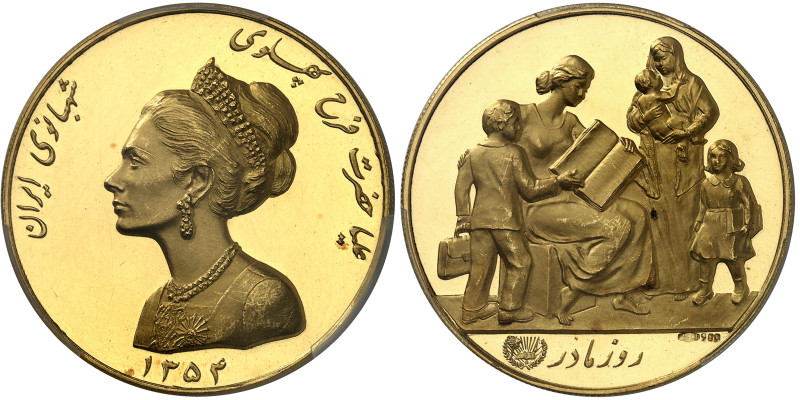 Iran

Mohammad Reza (1320-1358 SH /1941-1979)

Médaille en or "Fête des Mère...