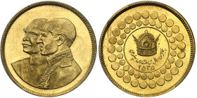 Iran

Mohammad Reza (1320-1358 SH / 1941-1979)



Médaille en or - MS 2535 (1976)

Commémore le 50ème anniversaire du règne Pahlavi.

Très r...