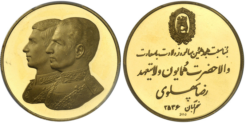 Iran

Mohammad Reza (1320-1358 SH / 1941-1979)



Médaille en or - MS 2536...