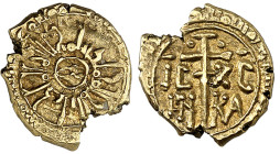 Italie - Sicile

Guillaume II (1166 - 1189)

Tari en or - ND Messine ou Palerme 

Magnifique exemplaire.

Acheté en main privée à Genève (étiq...