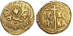 Italie - Sicile

Tancrède (1189 - 1194)

Multiple de Tari en or - ND Messine ou Palerme

Magnifique exemplaire.

Acheté en main privée à Genèv...