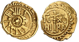 Italie - Sicile

Roger II (1105-1154)

Tari en or – ND Messine

Magnifique exemplaire.

Acheté en main privée à Genève (étiquette jointe).

...