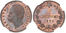 Italie

Umberto I (1878-1900)

2 centesimi en cuivre - 1895 R Rome

Très bel exemplaire.

Le plus haut grade, seulement 2 en GEM.

2.0g - KM...