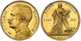 Italie

Victor-Emmanuel III (1900-1946)

50 lires en or - 1912 R Rome

Magnifique exemplaire.

16.12g - Mont. 30 - KM 54 - Fr. 25

Pratiquem...