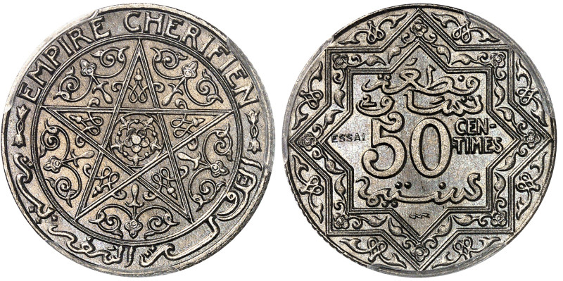 Maroc

Moulay Yussef I (1330-1346 H / 1912-1927)

Essai en nickel du 50 cent...