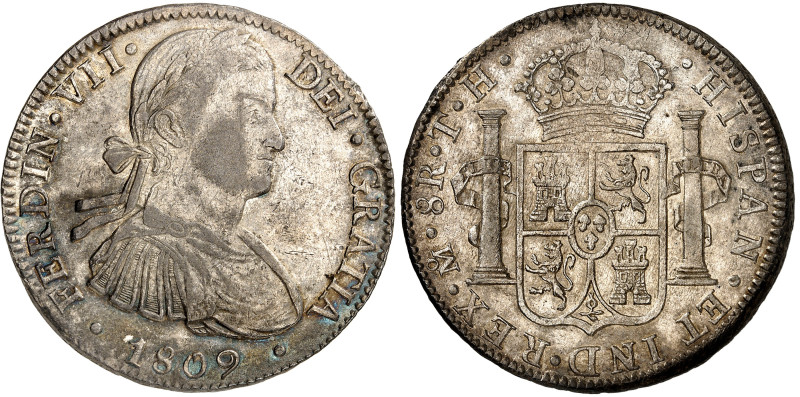 Mexique

Ferdinand VII (1808-1833)

 8 réales en argent – 1809 Mo TH Mexico...