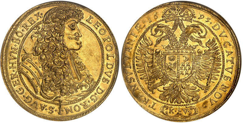 Transylvanie

Léopold Ier (1657-1705)

10 ducats en or - 1695 - Différent K-...