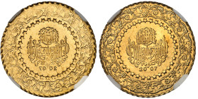 Turquie

République (1341 AH à nos jours / 1923 à nos jours) 

50 kurush or émission de luxe - 2007

Rarissime frappe incuse.

Probablement un...