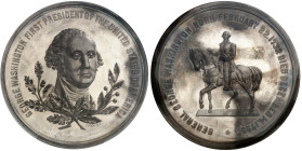USA

République fédérale (1789 à nos jours)

 Médaille en argent Koch équitation– ND (C. 1963)

 Frappé avec les coins d’origines. (Restrike)
...