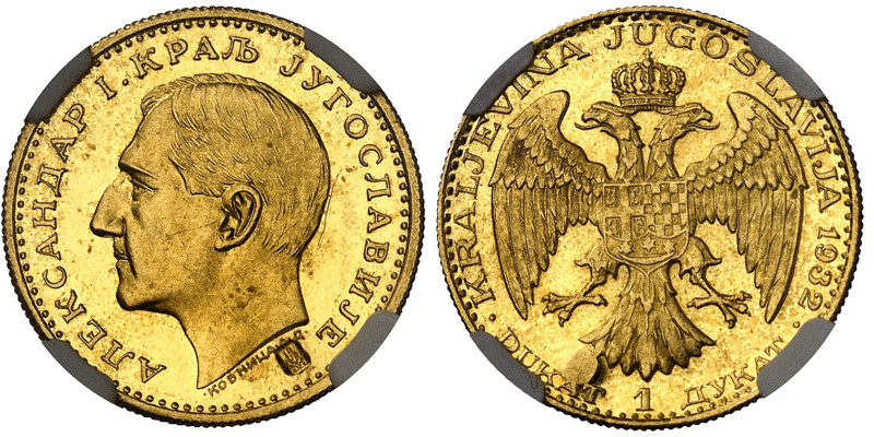 Yougoslavie

Alexandre Ier (1921-1934)

Ducat en or - 1932 Poinçon épi

3....