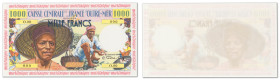 Martinique

Épreuve uniface non filigranée du 1000 Francs

ND (1960) - N° O.00/000

Rarissime.

Pick manque cf. 35 - Kolsky manque cf. 341 
...