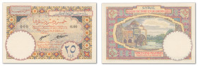 Syrie

Épreuve non filigranée du 25 Piastres



1925 - N° 0.00/000

Probablement unique.

Pick 21p - Kolsky manque cf. 706

Pratiquement N...