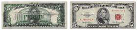 USA

5 Dollars 1953

 Série A / N°18190242A

Erreur d'impression au verso.

Fr. 1532

Superbe - PMG VF 25