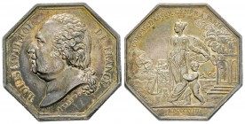 Louis XVIII, 1818, Compagnie d'Assurances Générales à Paris, AG 12.88 g. par Barre
SUP