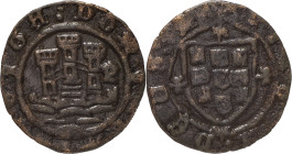 Portugal
D. Afonso V (1438-1481)
Ceitil Porto
Letra monetária P
AG: 11.02 1.93g
BC