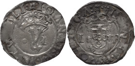 Portugal
D. João III (1521-1557)
Vintém o-L/L-R Lisboa
AG: 34.01 1.81g
MBC