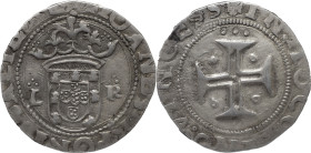 Portugal
D. João III (1521-1557)
Tostão L-R Lisboa
AG: 111.01 7.45g
MBC