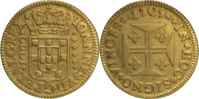Portugal
D. João V (1706-1750)
Quartinho Lisboa 1709
AG: 88.03 2.51g
MBC-