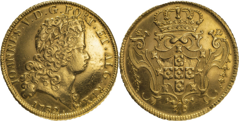 Portugal
D. João V (1706-1750)
Dobra de 8 Escudos Lisboa 1732
AG: 134.06 28.47g
...