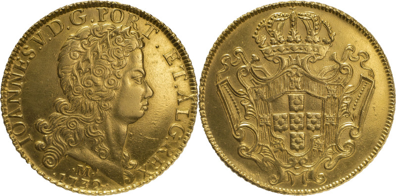 Portugal
D. João V (1706-1750)
Dobra de 8 Escudos Minas Gerais 1732
AG: 140.10 2...