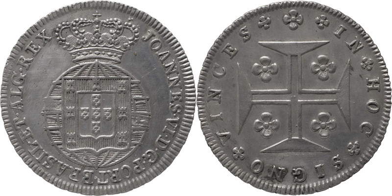 Portugal
D. João VI (1816-1826)
6 vinténs Lisboa
AG: 10.01 3.32g
BELA