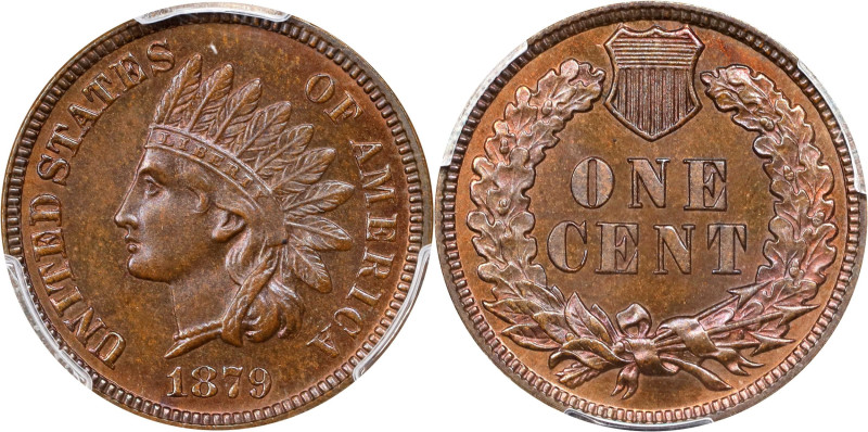 1879 Indian Cent. Proof-65 BN (PCGS).

PCGS# 2324. NGC ID: 229Y.