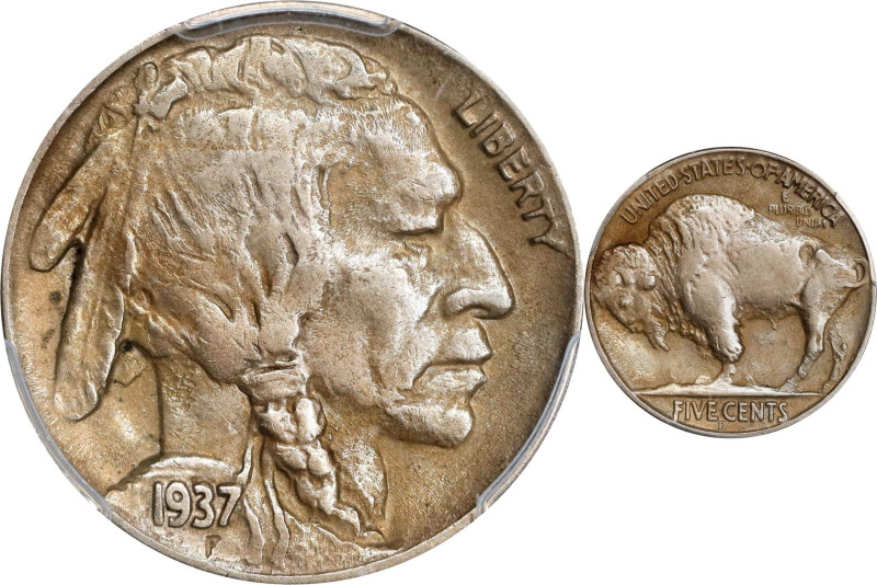 1937-D Buffalo Nickel. 3-Legged. EF Details--Cleaned (PCGS).

PCGS# 3982. NGC ...