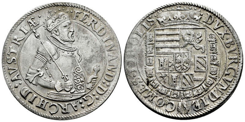 Austria. Ferdinand I. Taler. Hall. (Dav-8089). Ag. 28,36 g. Almost XF. Est...300...