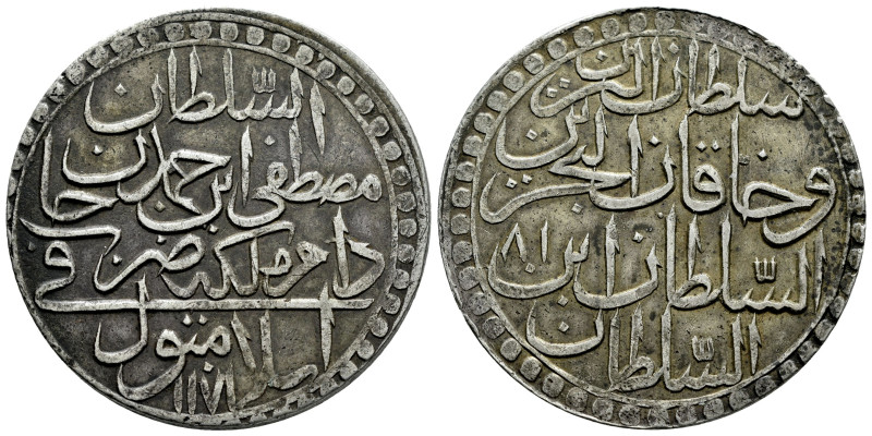 Ottoman Empire. Mustafa III (1757-1774). Zolota. AH 1171 (1757). Istambul. (Km-3...