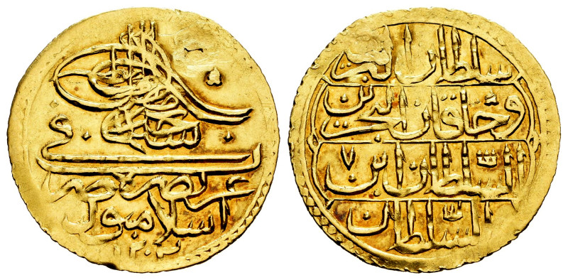 Ottoman Empire. Selim III (1789-1807). Zeri Mahbub. AH 1203. Istambul. (Km-523)....