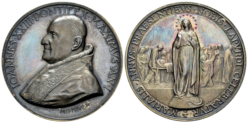 Vatican. Joannes Paulus II. Medal. 1958. Marian Year at Lourdes. (Rinaldi-153). ...