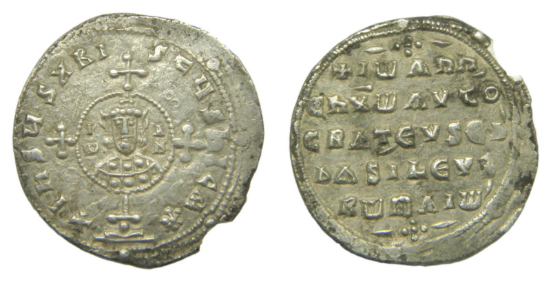 JUAN I, Tzimisces (969-976). Constantinopla. Miliaresión. (Ratto 1919) (S. 1792)...