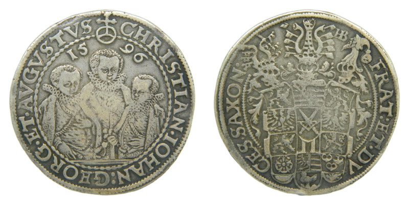 ALEMANIA - SAJONIA (Rama Albertina). Cristiano II con sus hermanos Juan Jorge y ...