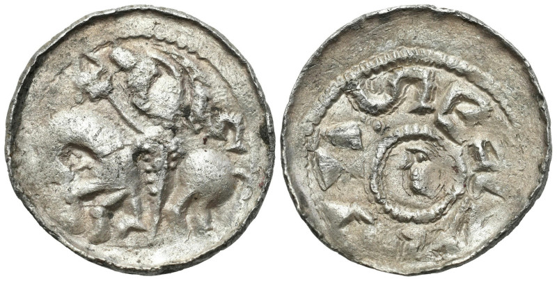 Medieval coins 
607

Bolesław II Śmiały (1058-1080). Denar książęcy, Kraków /...