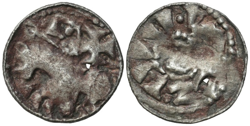Medieval coins 
607

Bolesław II Śmiały (1058-1080). Denar książęcy, Kraków /...
