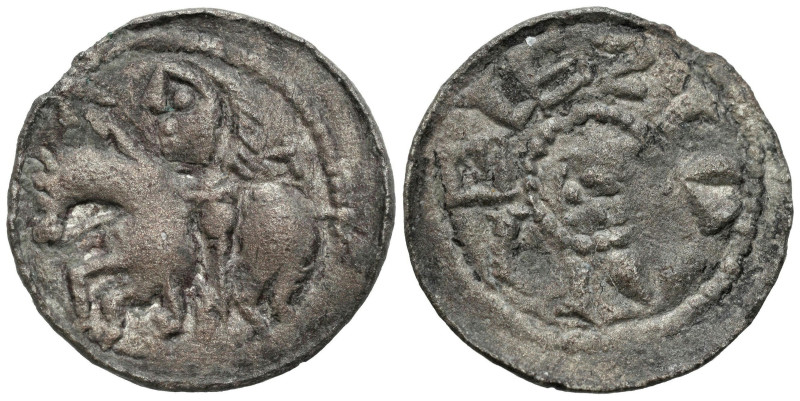 Medieval coins 
607

Bolesław II Śmiały (1058-1080). Denar książęcy, Kraków /...