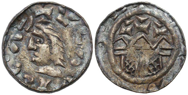 Medieval coins 
607

Władysław I Herman (1081–1102) Denar, Kraków / Cracow 
...