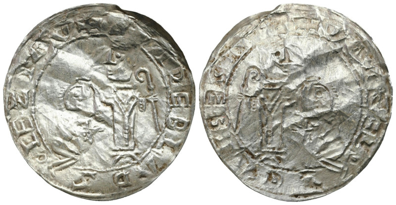 Medieval coins 
607

Bolesław III Krzywousty (1102-1138). Brakteat absolucyjn...