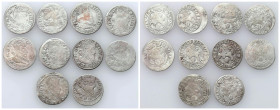 Sigismund III Vasa 
POLSKA/ POLAND/ POLEN / POLOGNE / POLSKO

Zygmunt III Waza. Grosz (Groschen) 1625-1627, Wilno / Vilnius, set 10 pieces 

W pr...