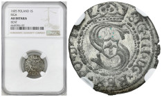 Sigismund III Vasa 
POLSKA/ POLAND/ POLEN / POLOGNE / POLSKO

Zygmunt III Waza. Szelag / Schilling 1605, Ryga / Riga NGC AU details 

Zygmunt III...