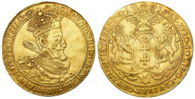 Sigismund III Vasa 
POLSKA/ POLAND/ POLEN / POLOGNE / POLSKO

Zygmunt III Waza. Donatywa wagi 5 Ducat (Dukaten)ów 1614, Gdansk/ Danzig 
AW: Popier...