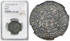 Sigismund III Vasa - Danzig orts
POLSKA/ POLAND/ POLEN / POLOGNE / POLSKO

Zygmunt III Waza. Ort - 18 Grosz (Groschen) 1618, Gdansk/ Danzig, NGC MS...