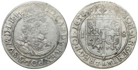 John II Casimir 
POLSKA/ POLAND/ POLEN / POLOGNE / POLSKO

Jan II Kazimierz. Ort - 18 Grosz (Groschen) 1658 TLB, Kraków / Cracow 

Odmiana z obwó...