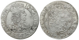 John II Casimir 
POLSKA/ POLAND/ POLEN / POLOGNE / POLSKO

Jan II Kazimierz. Ort - 18 Grosz (Groschen) 1658 TLB, Kraków / Cracow-końcówka R.P.M. - ...