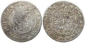 John II Casimir 
POLSKA/ POLAND/ POLEN / POLOGNE / POLSKO

Jan II Kazimierz. Ort - 18 Grosz (Groschen) 1658 TLB, Kraków / Cracow 

Odmiana z obwó...